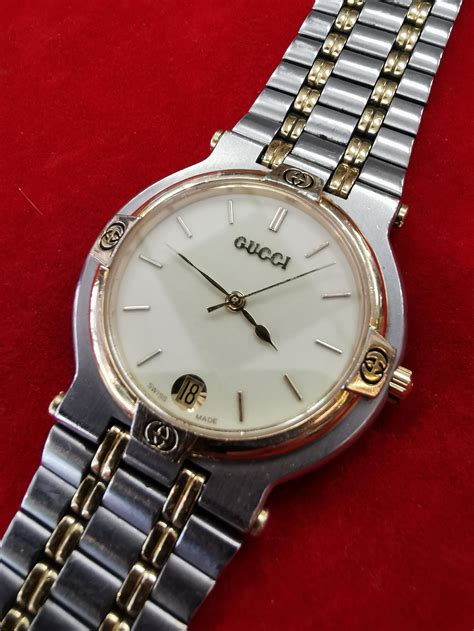 gucci 9000m fake|Gucci 9000 quartz watch.